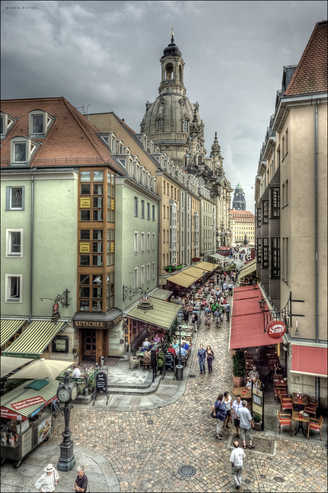 Münzgasse in Dresden