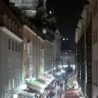 Münzgasse und Frauenkirche in Dresden