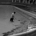 Münzsammlung in der Fontana di Trevi