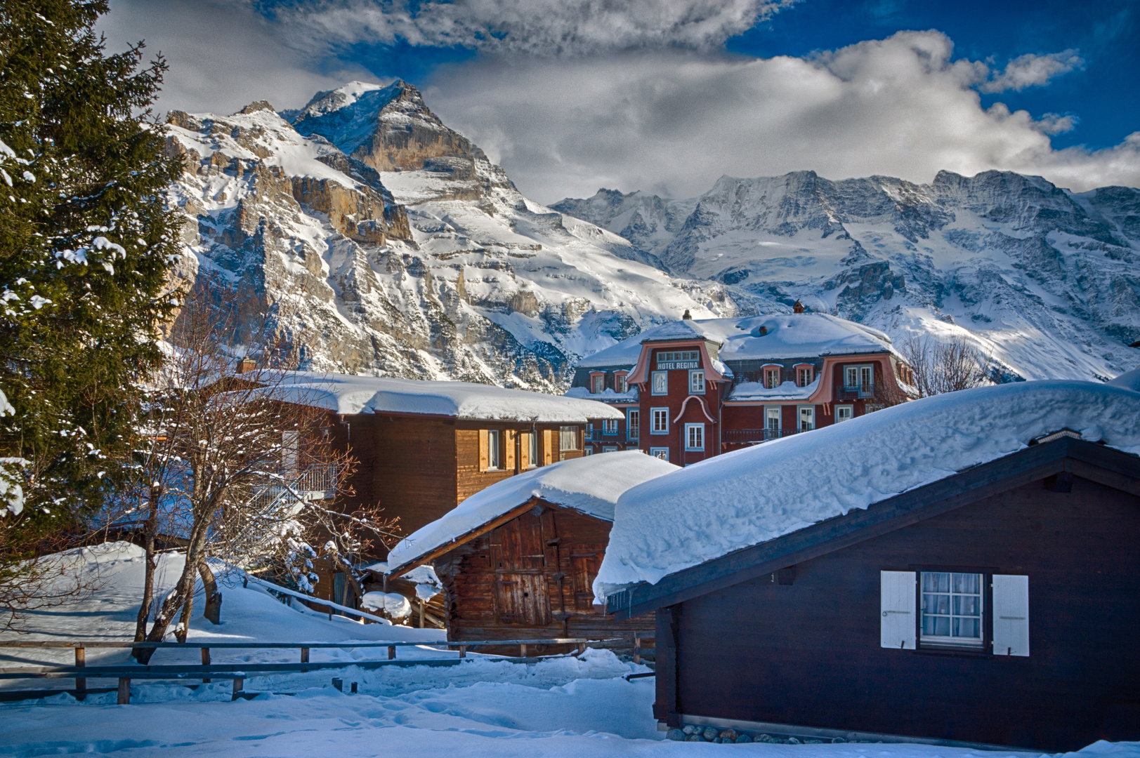 Mürren und Jungfrau