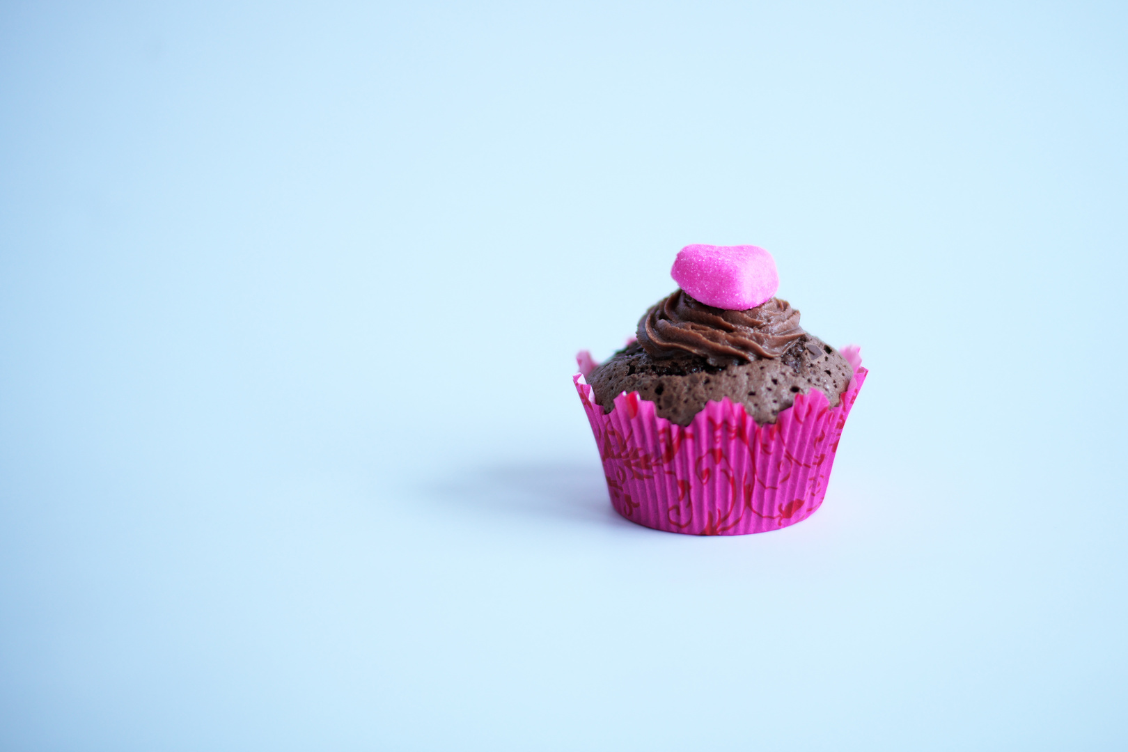 Muffin zum Valentinstag