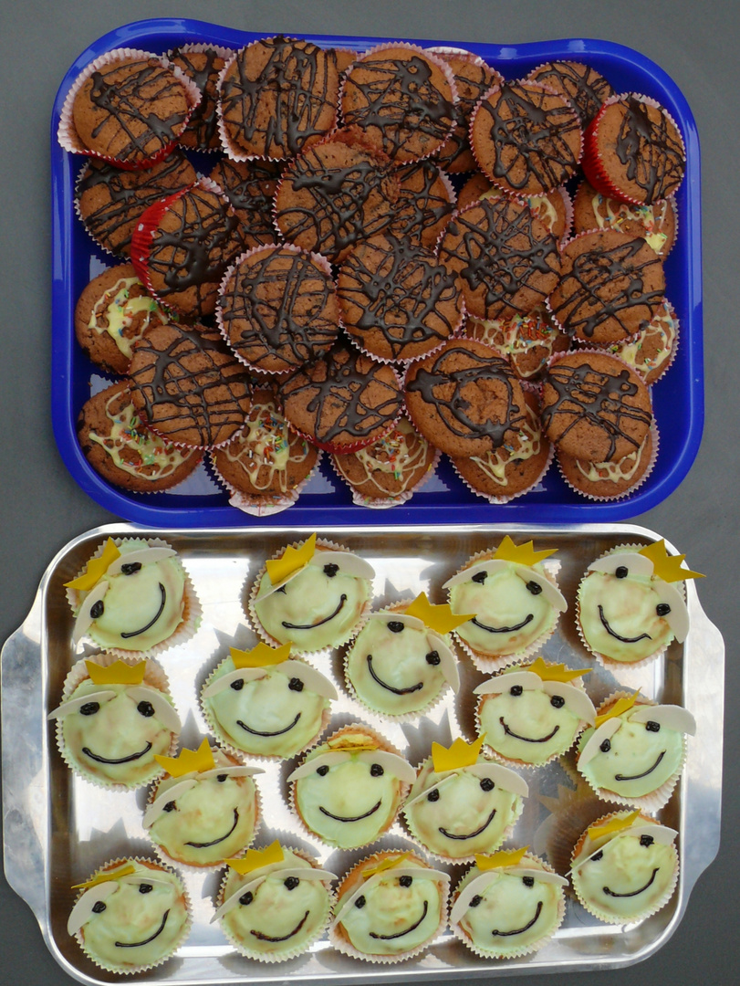 Muffins für den runden Geburtstag unserer Schwiegertochter Claudia (3)
