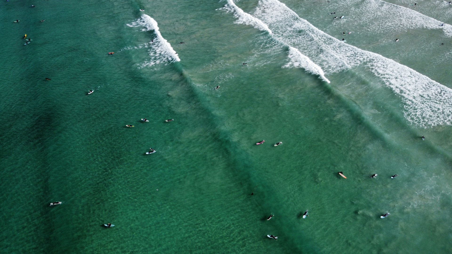 Muizenberg Cape Town from above 