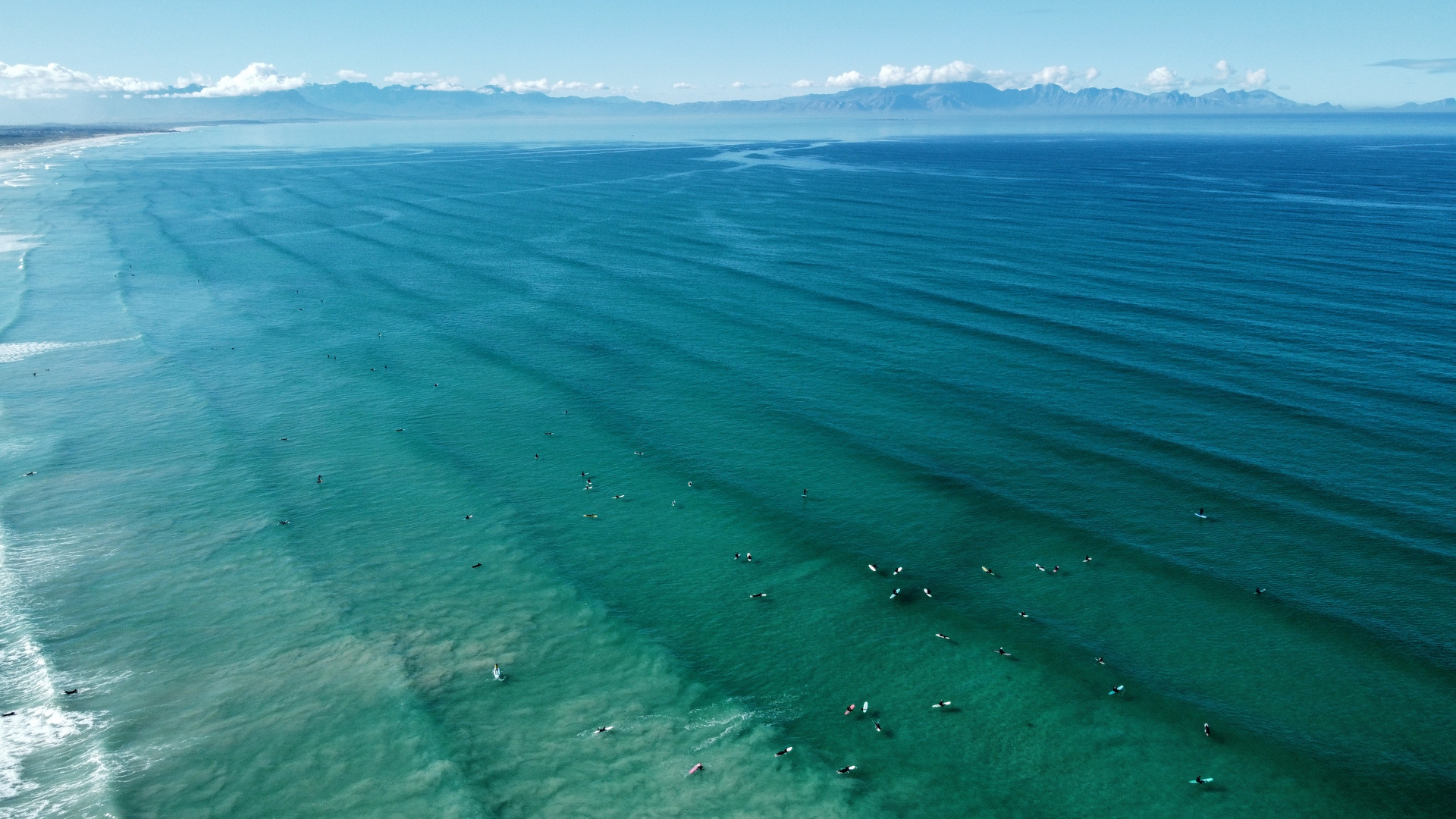 Muizenberg Cape Town from above 