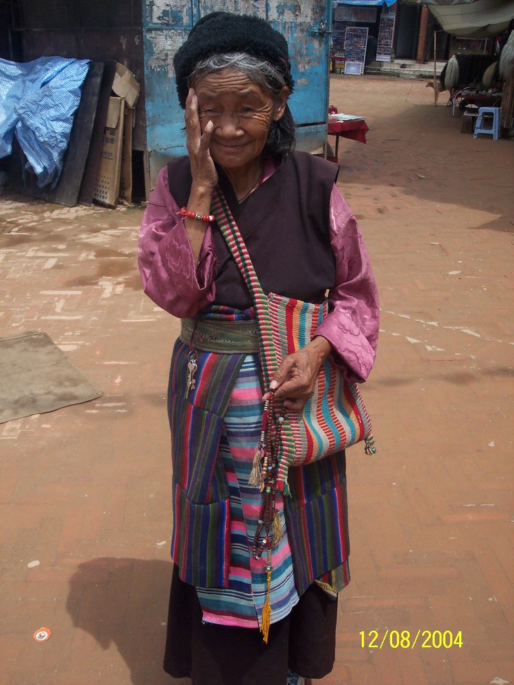 Mujer budista, Nepal