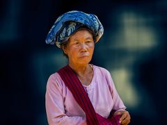 Mujer de Myanmar 