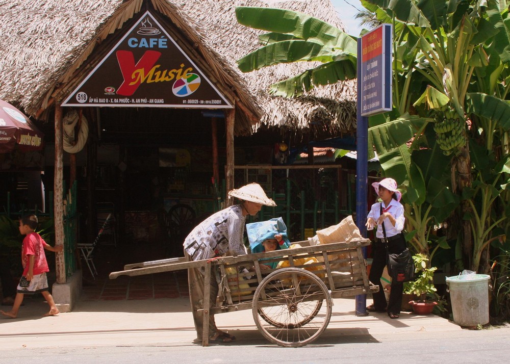 Mujer en Chau Doc