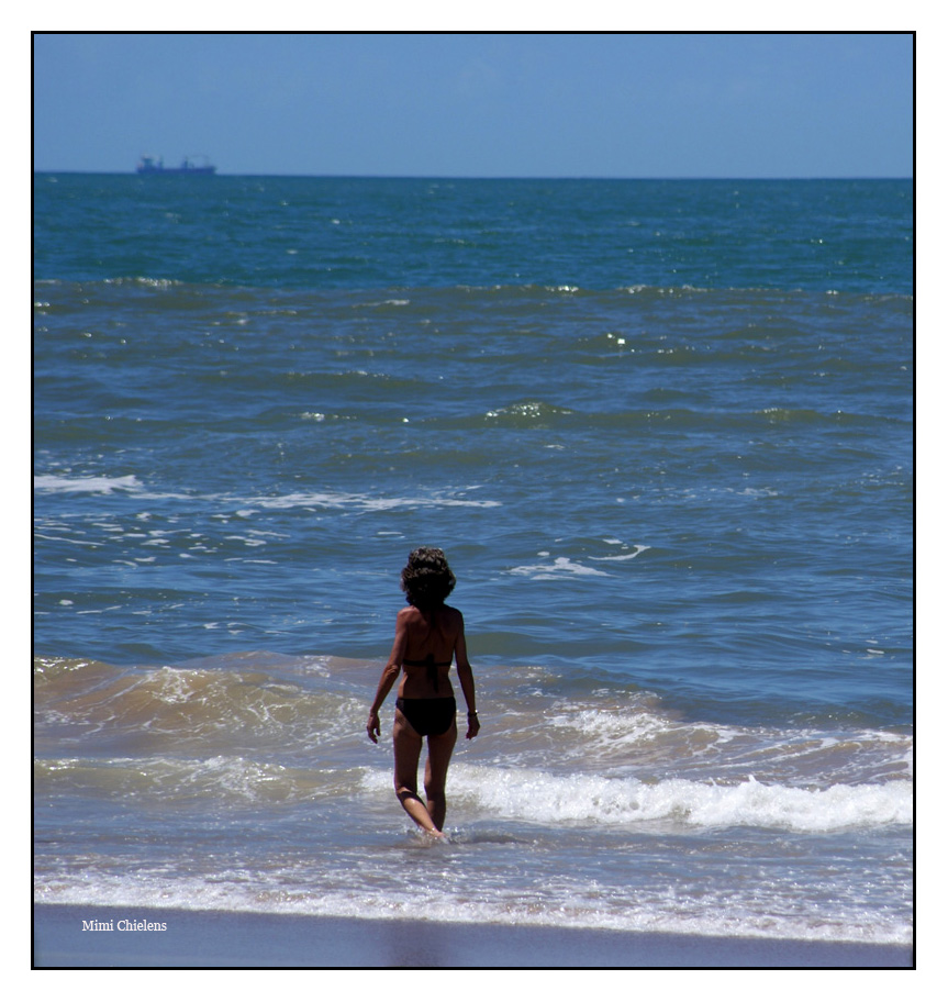 Mujer en el agua