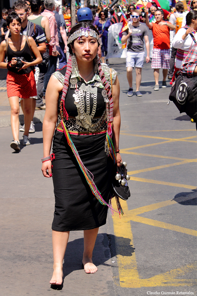 Mujer Mapuche