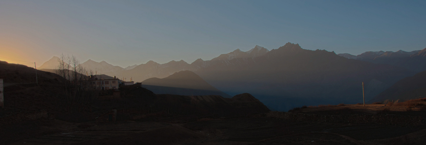 ,, Muktinath im Abendlicht ,,