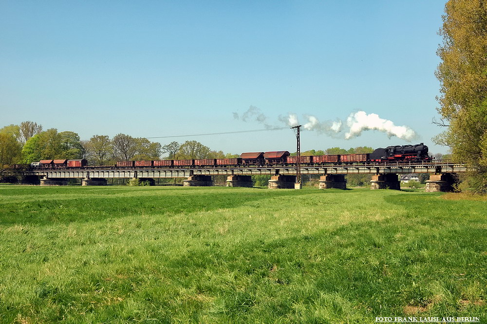 Muldebrücke Kössern am 19.04.2009