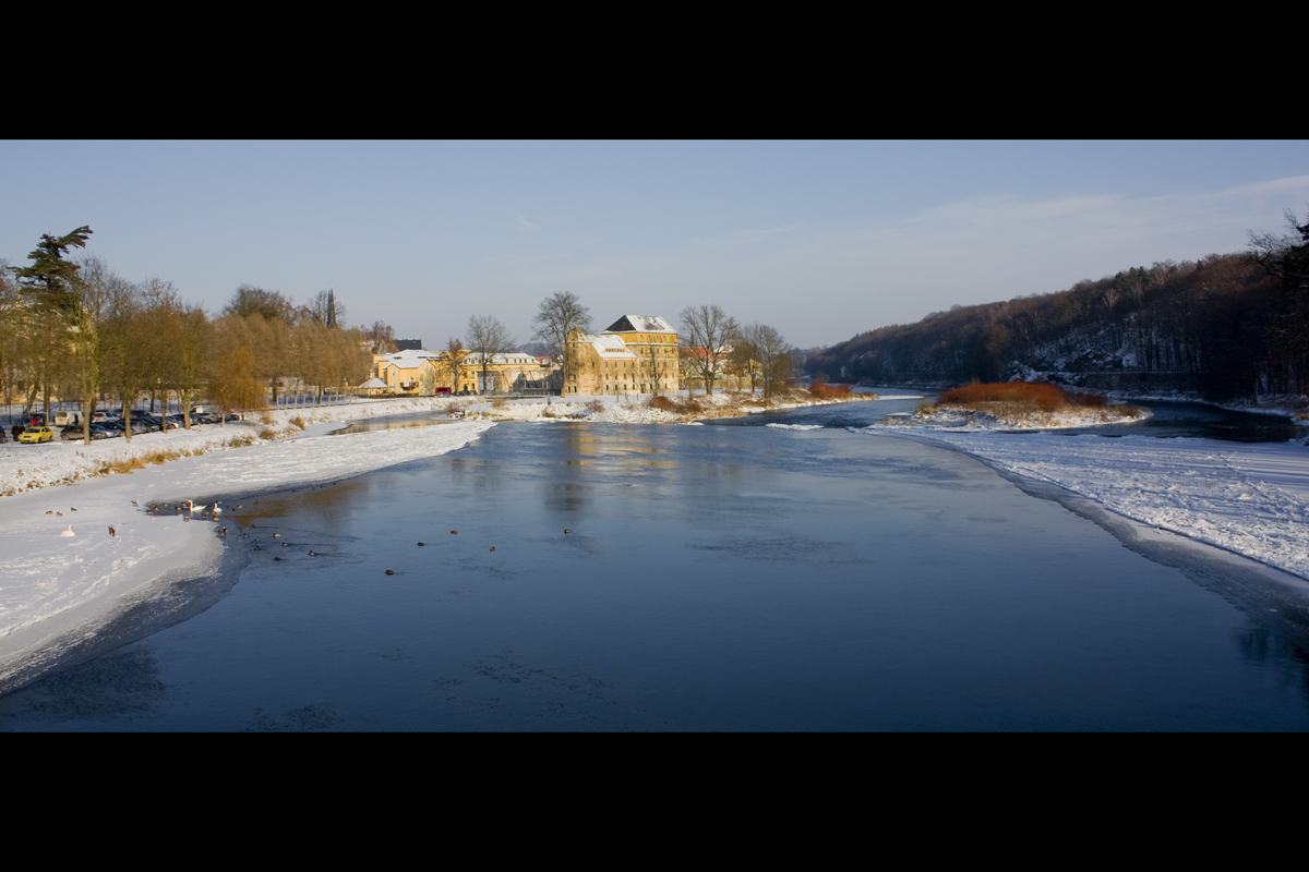 Muldenwehr in Grimma