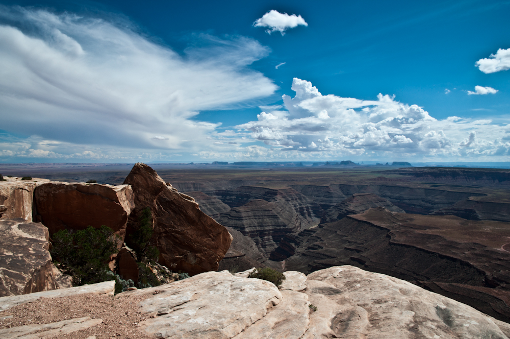 Muley Point - im Hintergrund Monument Valley