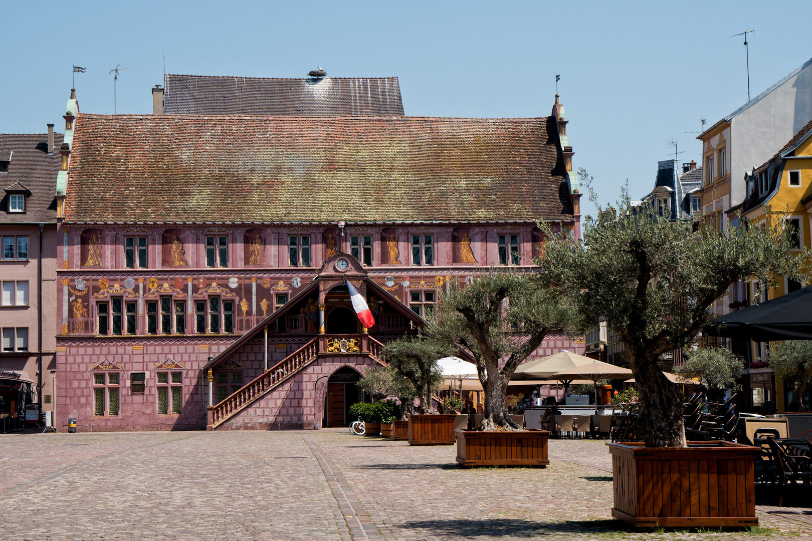 Mulhouse Rathaus - Elsass