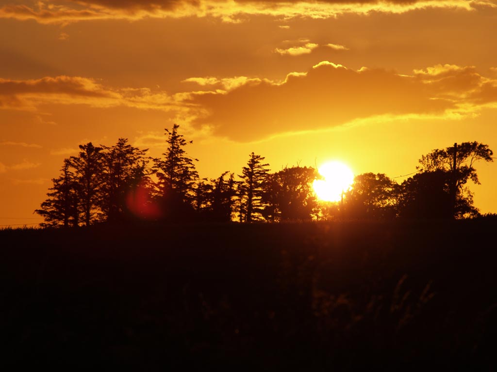 Mulingar Sonnenuntergang