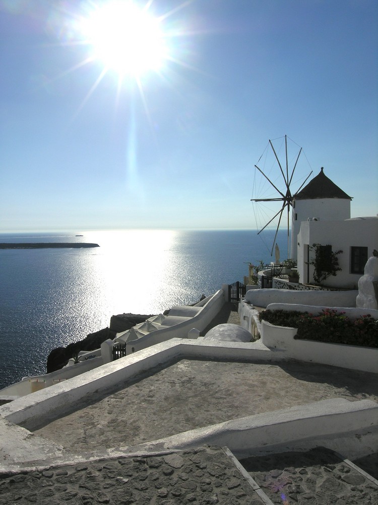 Mulino a Santorini