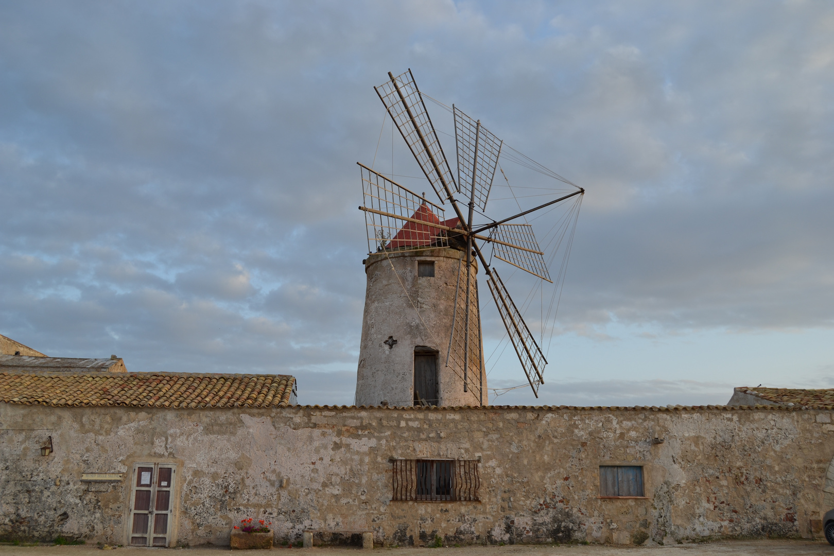 Mulino alle saline di Trapani