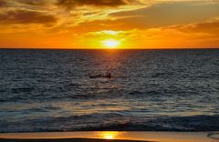 Mullaloo Beach, Abendstimmung