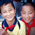 multi' cultural - two chinese youngsters