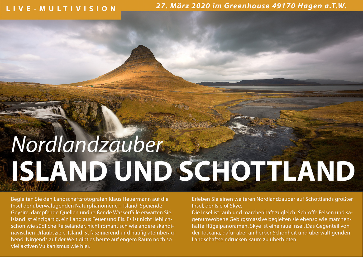 Multivision Island und Schottland