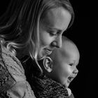 Mum and Boy Fensterportrait 