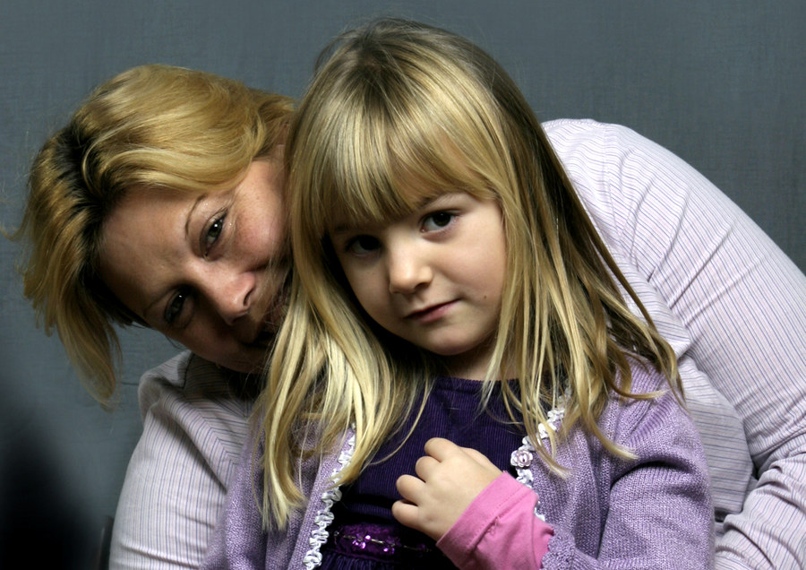 Mum and daughter