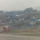 Mumbai Airport slums