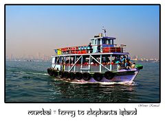 Mumbai - Ferry to Elephanta Island