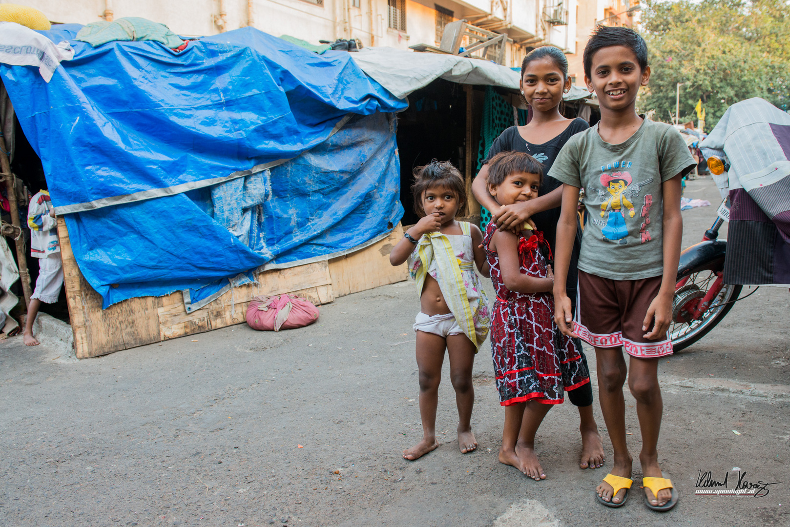 Mumbai street kids