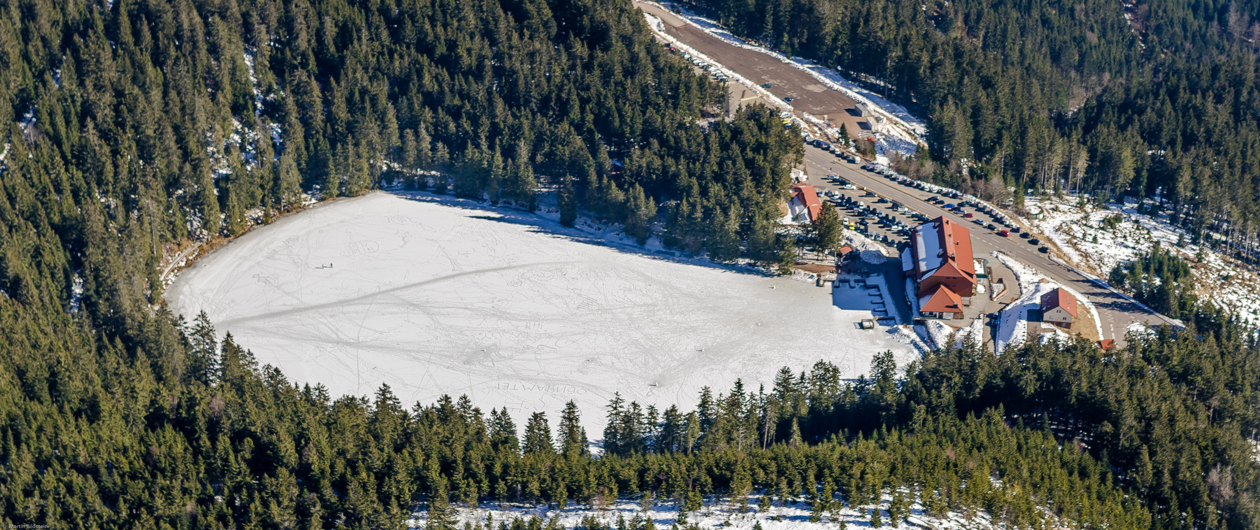 Mumelsee im Nordschwarzwald 15. Februar 2017