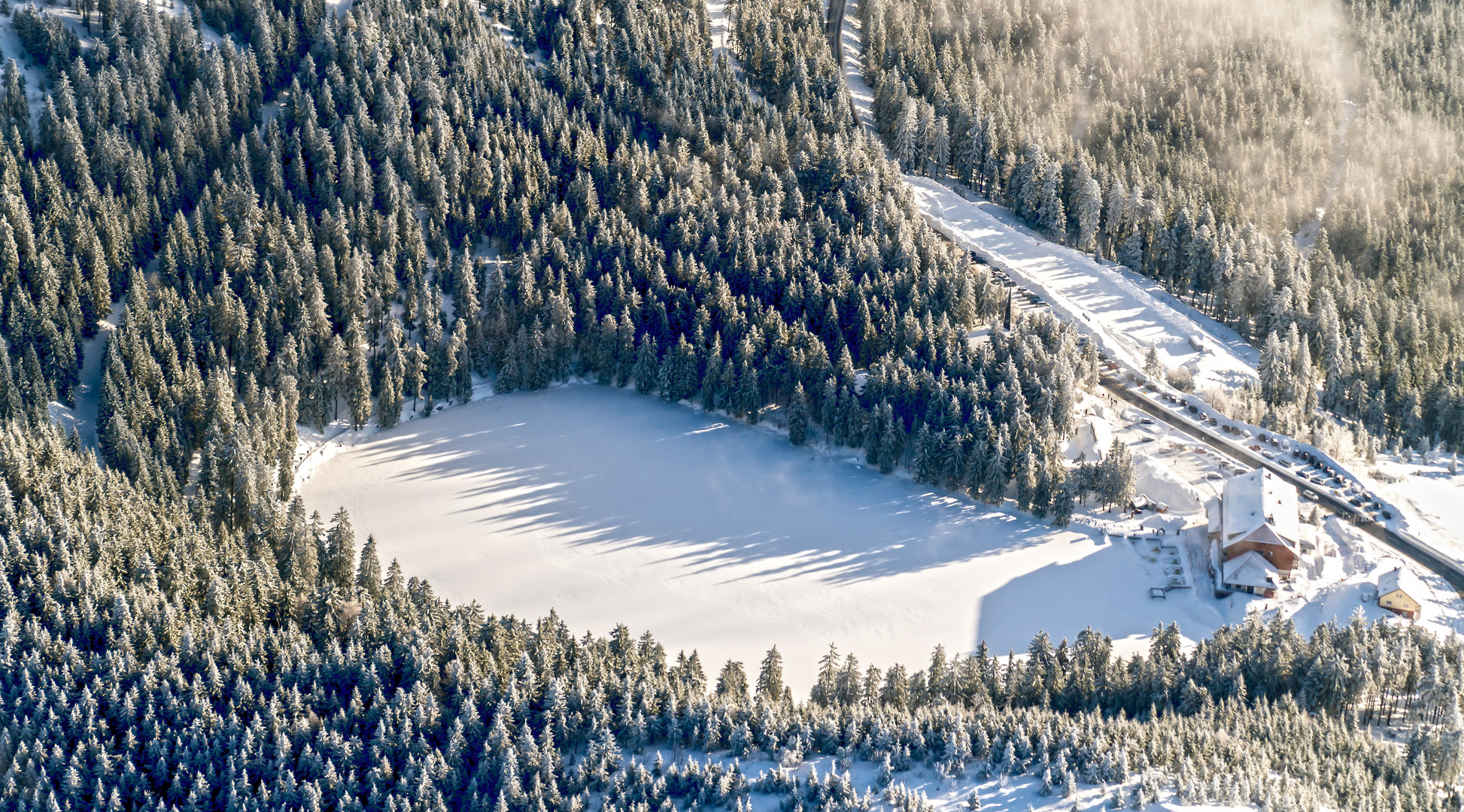 Mumelsee im Winter 