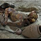 Mumifizierte Leiche im Britischen Museum / London