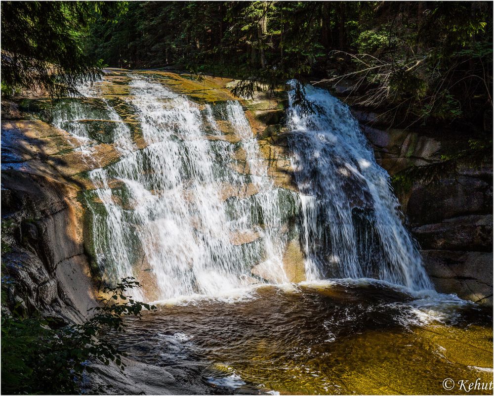 Mumlava-Wasserfall