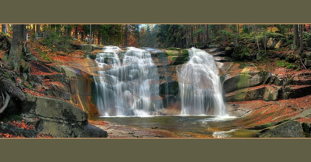 Mummelfall, Boehm. Riesengebirge