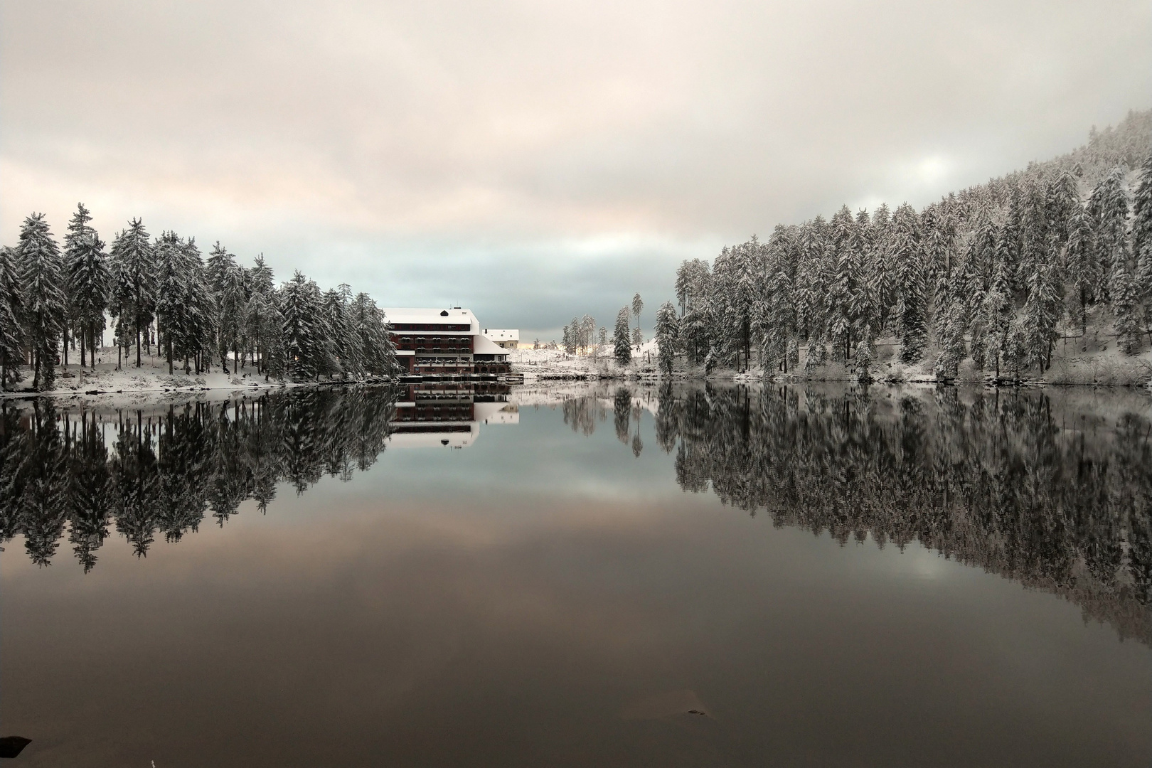 Mummelsee im Winter