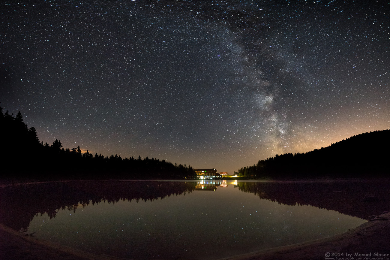 Mummelsee unterm Sternenhimmel