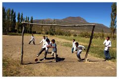 Mundialito en la cordillera Neuquén