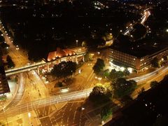 Mundsburg bei Nacht