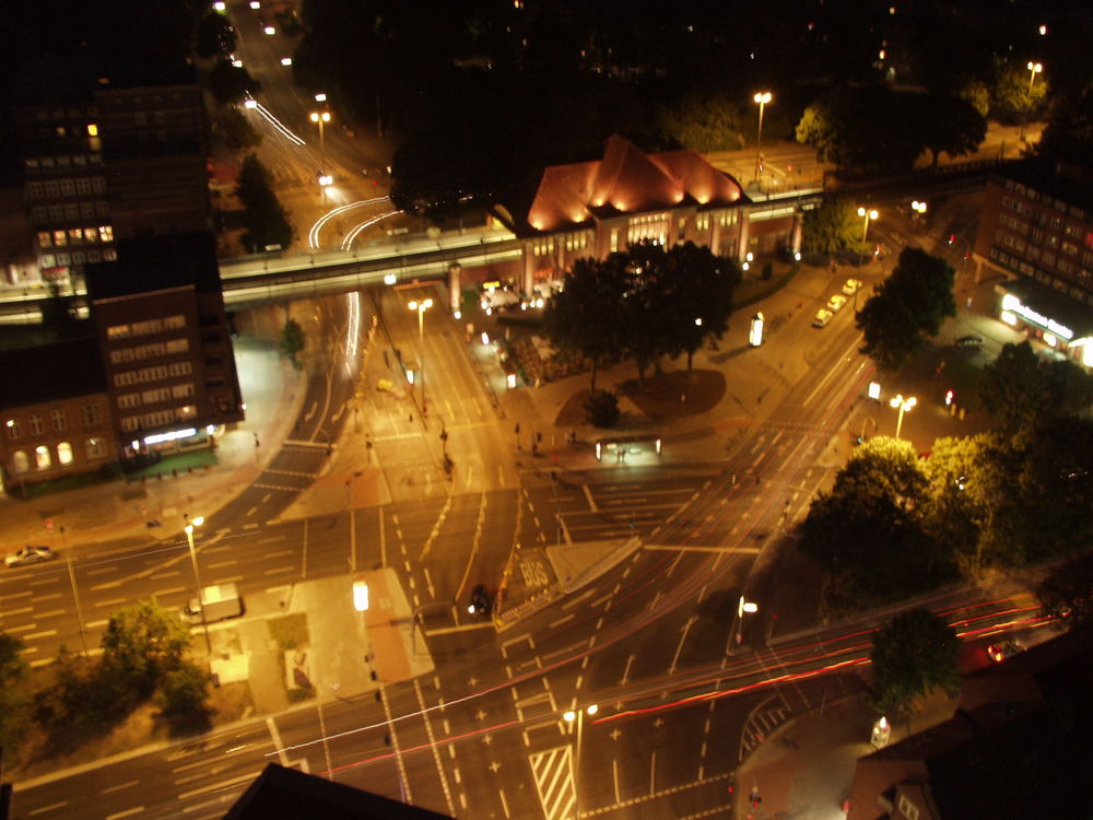 Mundsburg bei Nacht zweiter Versuch !!