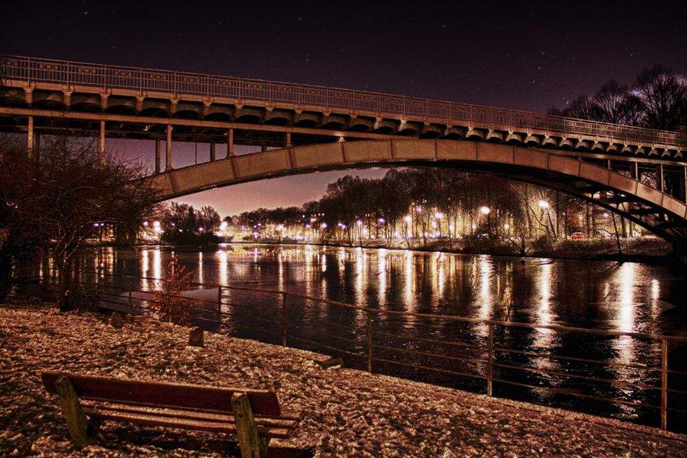 Mundsburger Brücke mal anders...