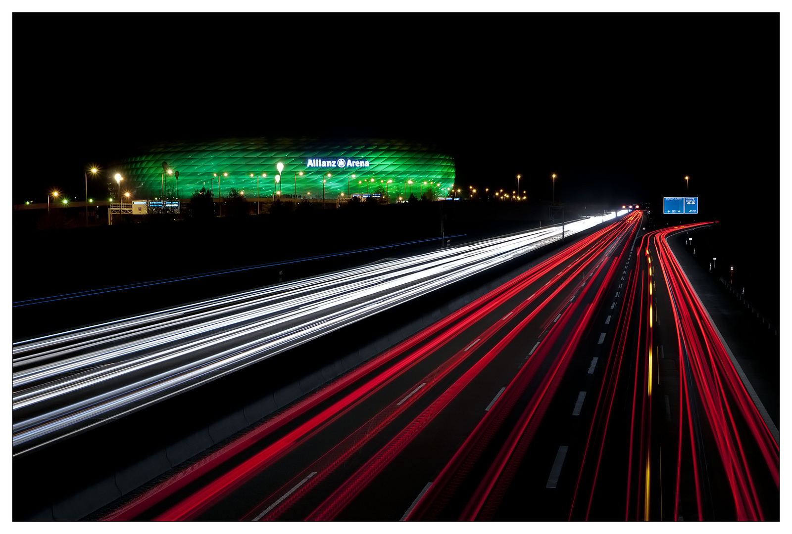 Munich at night - St. Patricks Day