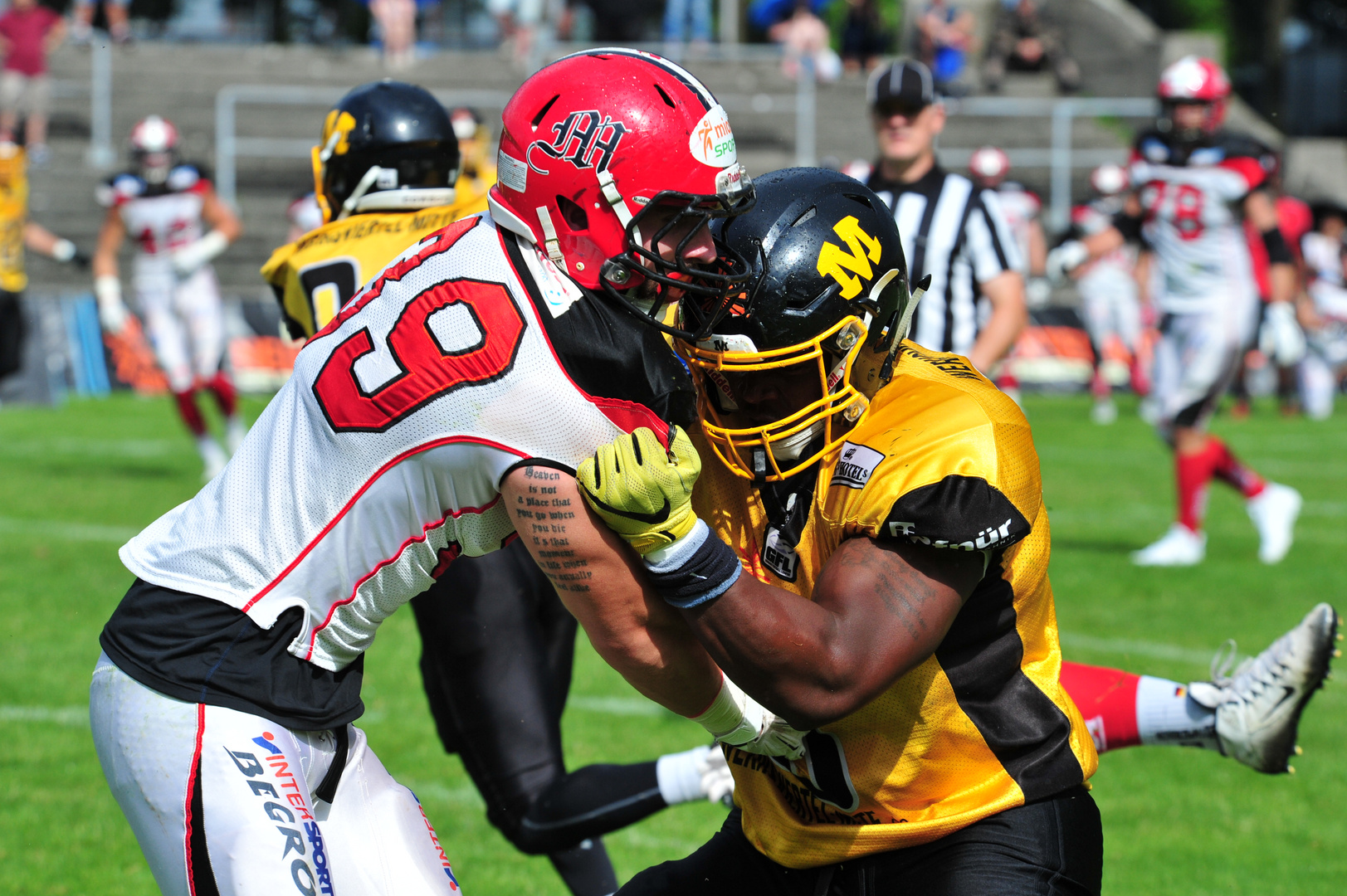 Munich Cowboys vs Marburg Mercenaries 2017