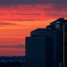 Munich Highlight Towers bei Sonnenaufgang