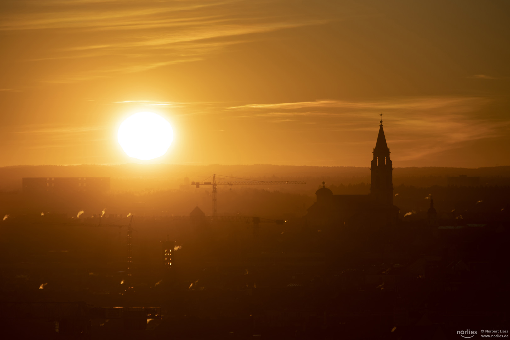 Munich sunset