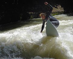 Munich surfing