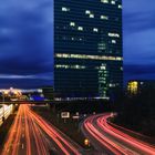 Munich Twin Towers and the Streaming Lights