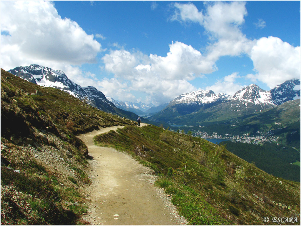 Muottas Muragl, Engadin, Switzerland