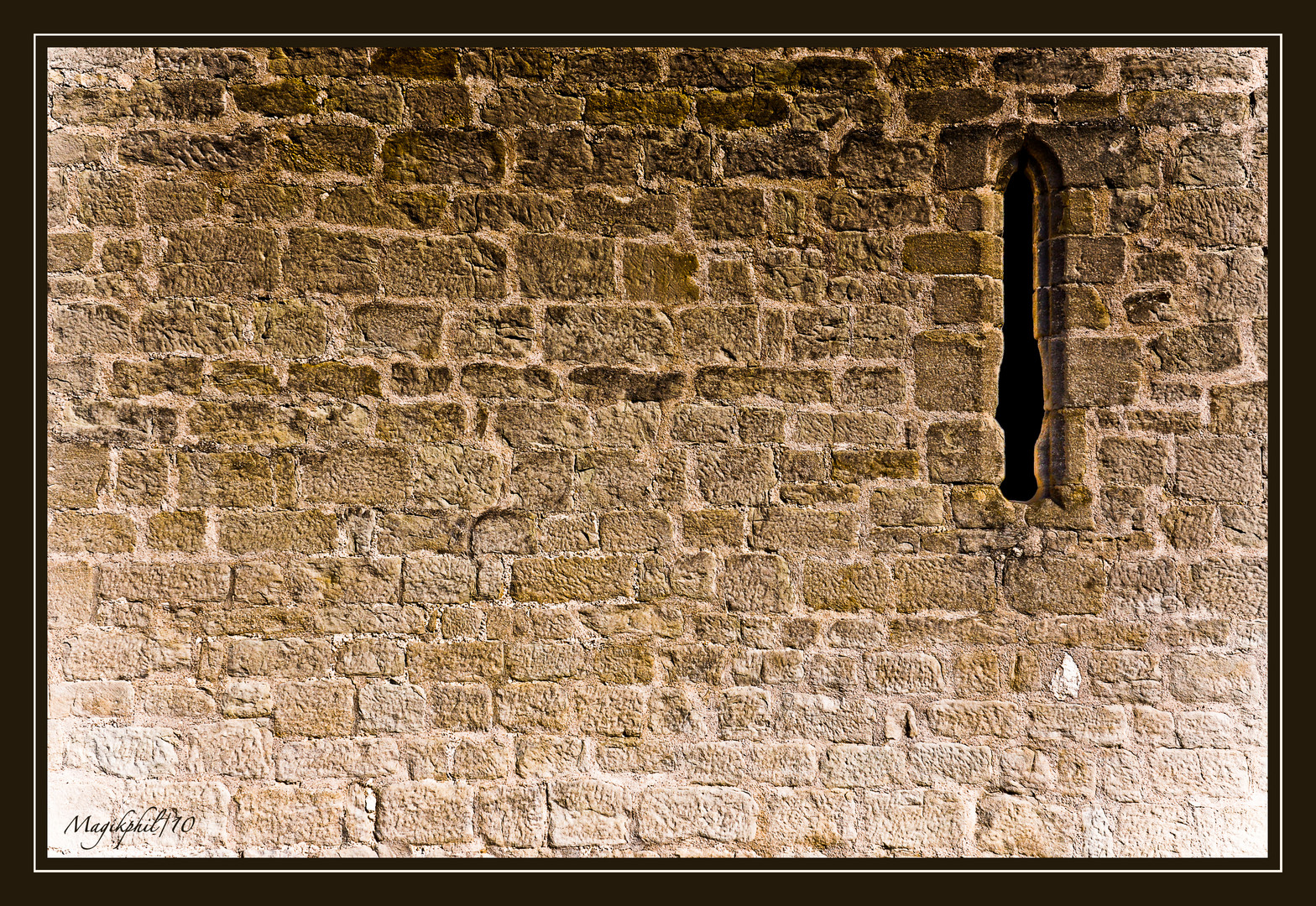 Mur de la tour du château (Orbe)