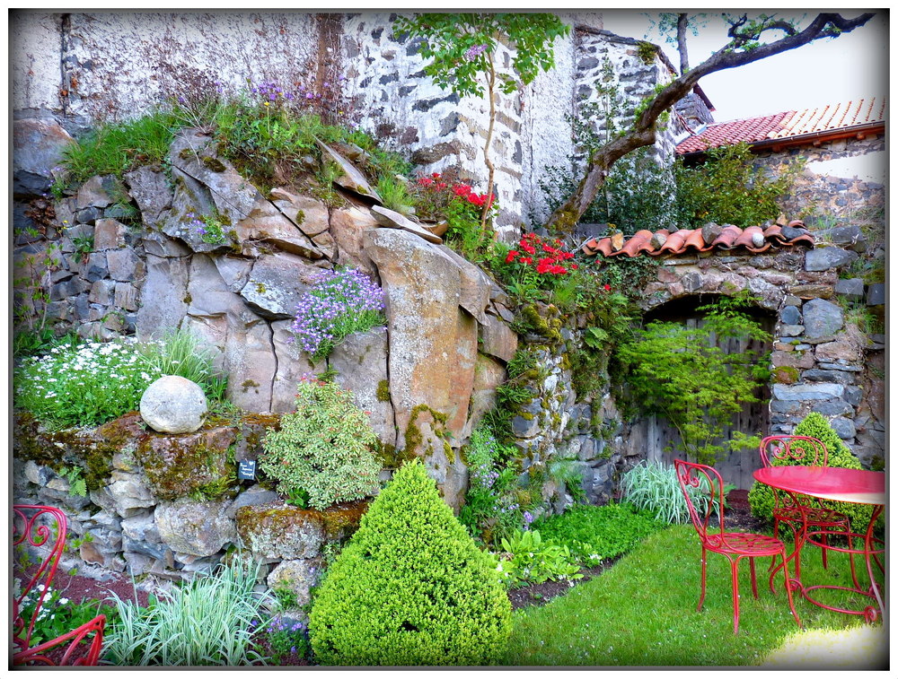 MUR de ROCAILLE