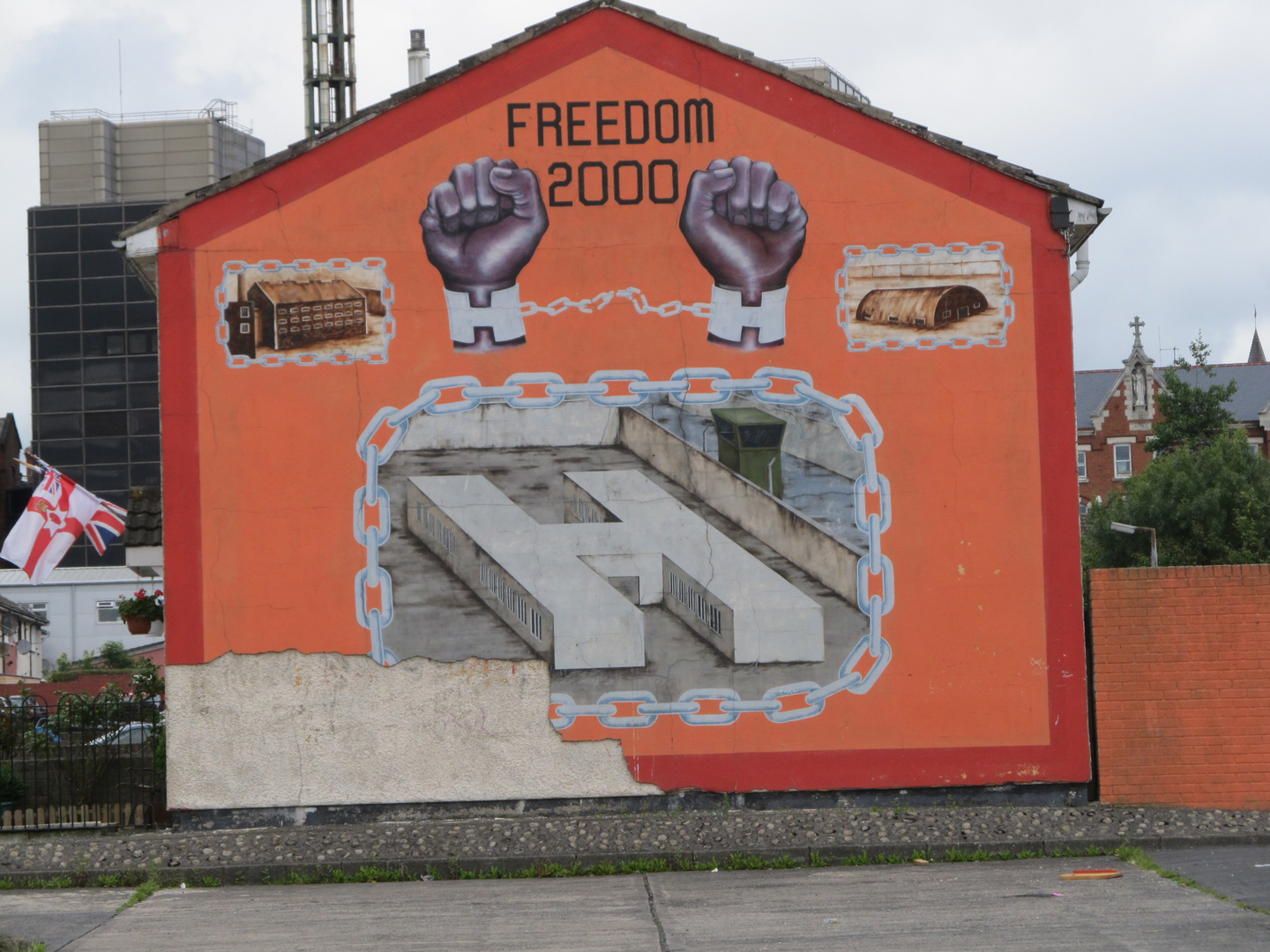 Mural at Shankill Estate